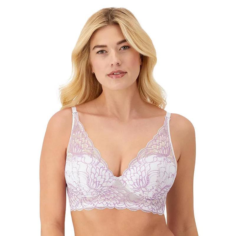 Maidenform® Lightly Lined Convertible Lace Bralette DM1188, Women's, Size: 36 A, White Bloom Product Image