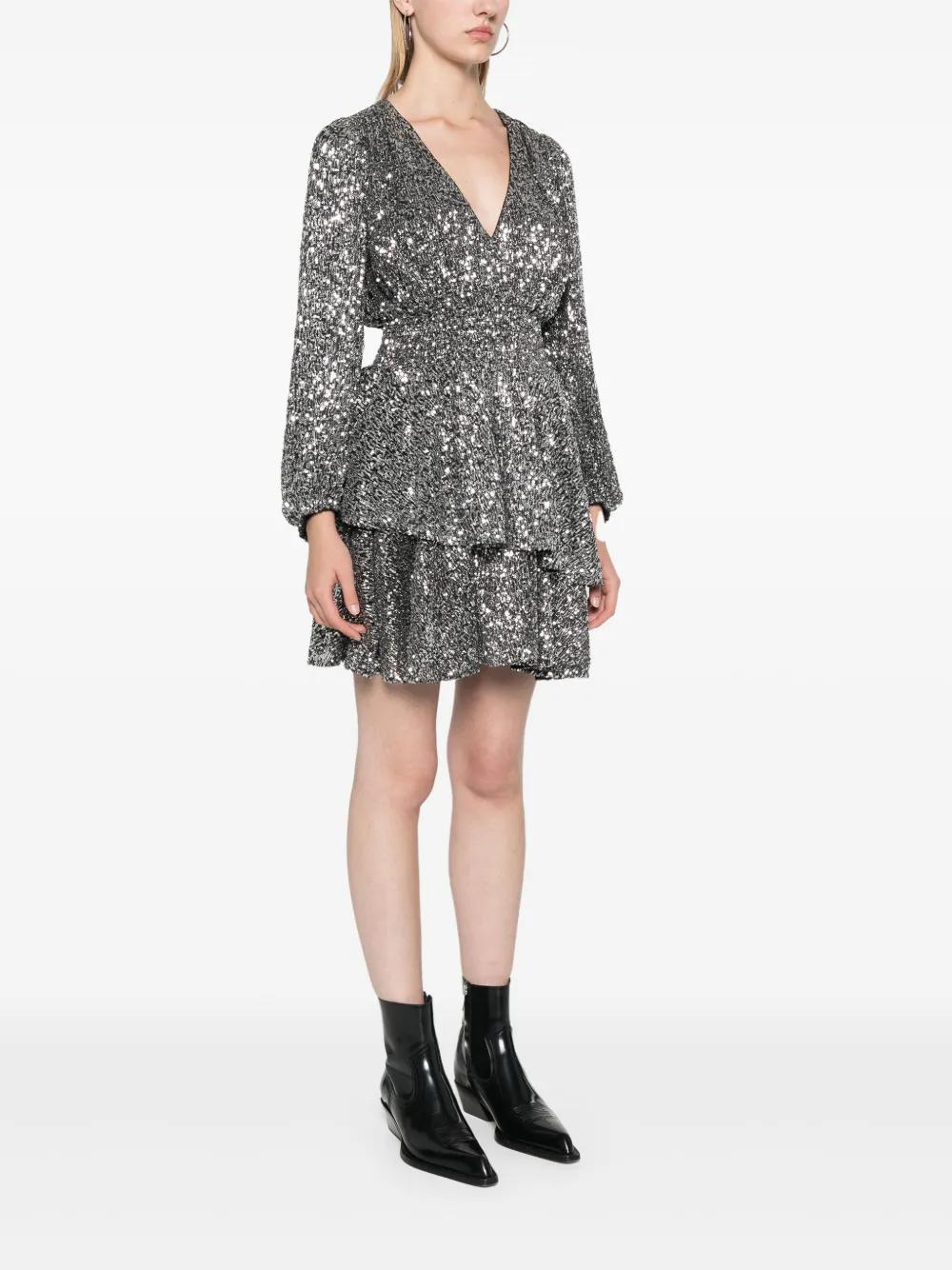 sequinned mini dress Product Image