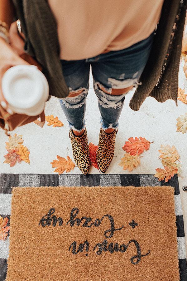 The Cassandra Leopard Bootie Product Image