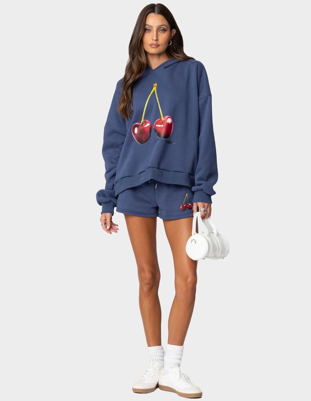 EDIKTED Mon Cheri Hoodie - BEIGE Product Image