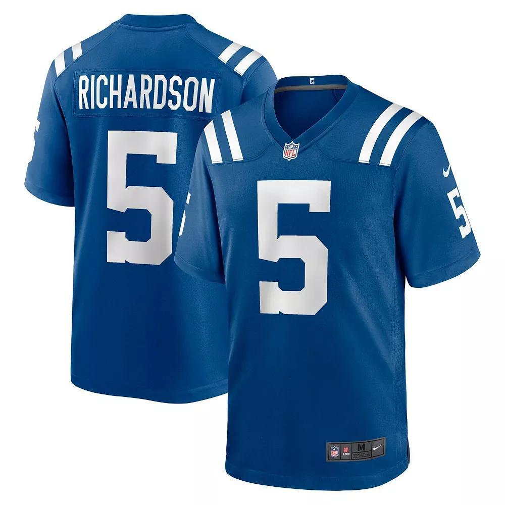 Men's Nike Anthony Richardson Royal Indianapolis Colts 2023 NFL Draft First Round Pick Game Jersey, Size: Small, Blue Product Image