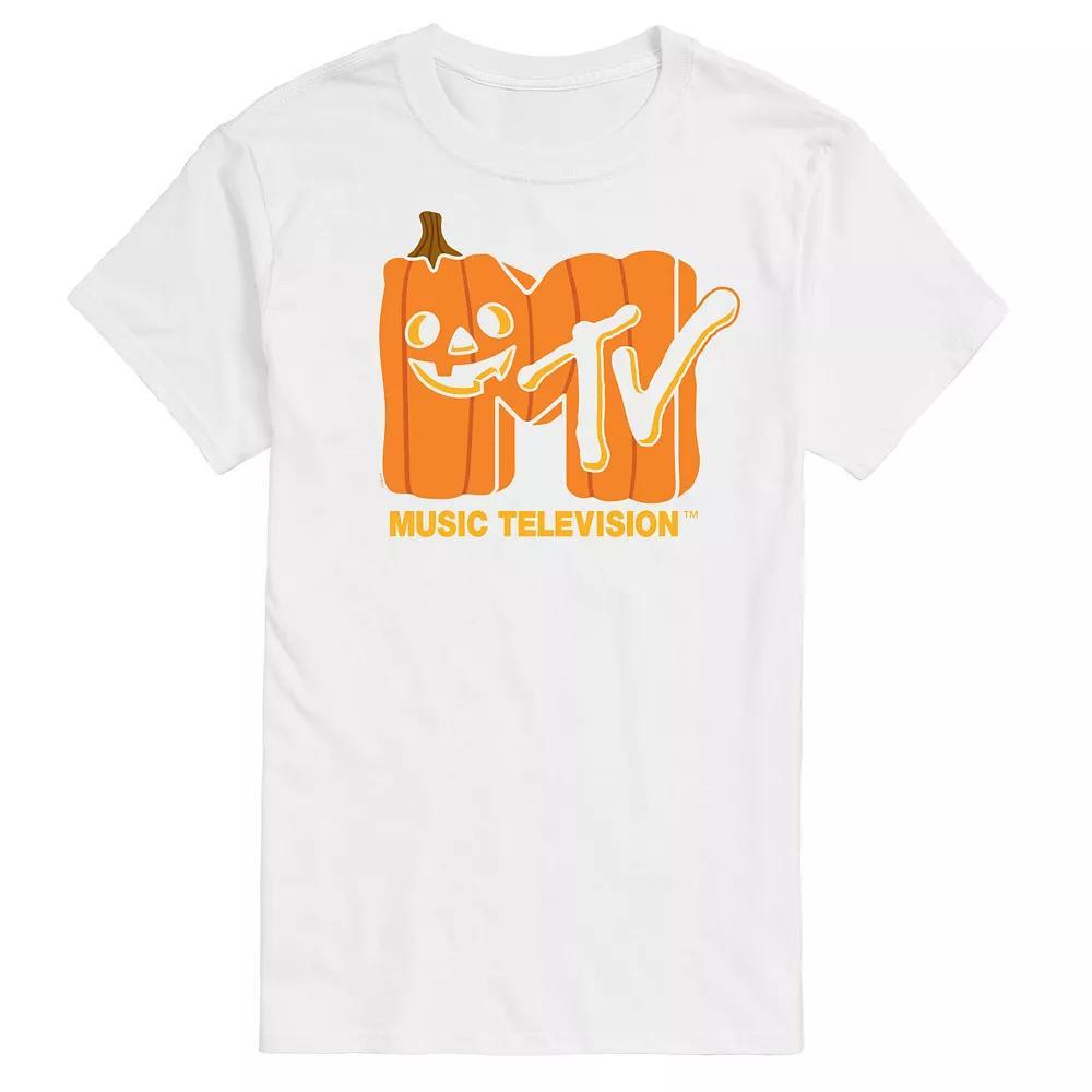 Big & Tall MTV Jack O Lantern Logo Graphic Tee, Mens Product Image