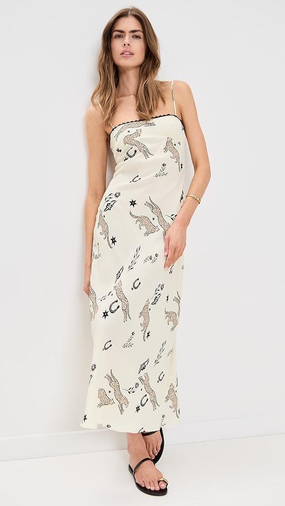 VRG GRL Cosmic Bias Cut Maxi Dress | Shopbop Product Image