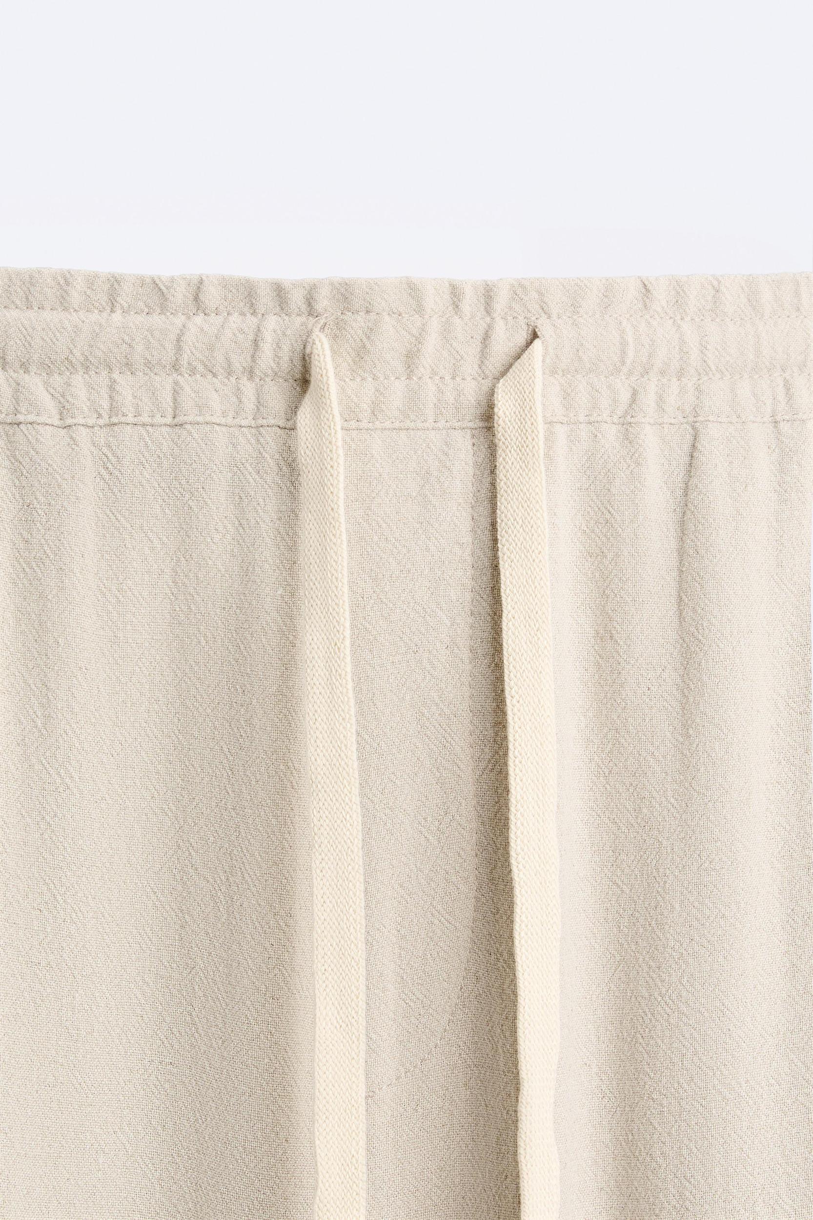 VISCOSE - LINEN PANTS Product Image