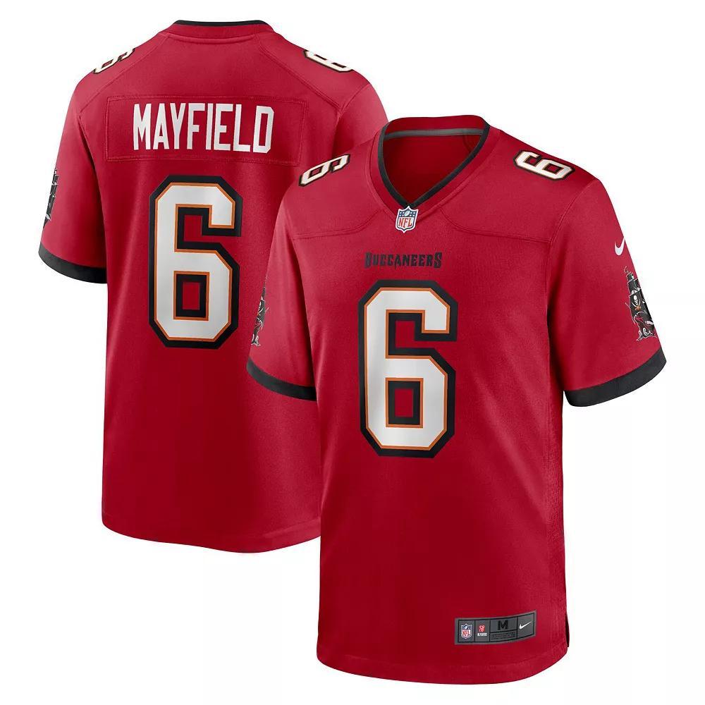Men's Nike Joe Tryon Red Tampa Bay Buccaneers 2021 NFL Draft First Round Pick No. 32 Game Jersey, Size: 3XL Product Image