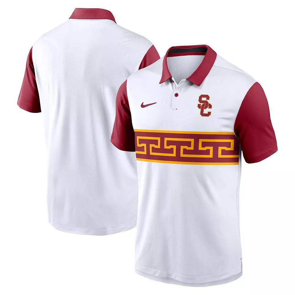 USC Trojans Primetime Campus Vapor Nike Men's Dri-FIT College Polo Product Image