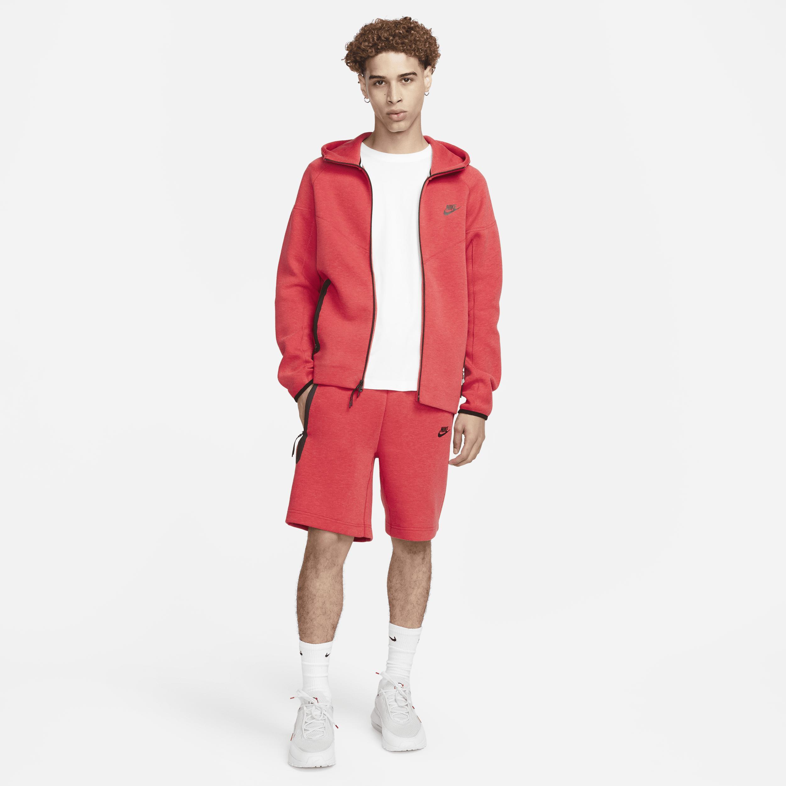 Nike Tech Fleece full zip hoodie in gray Product Image