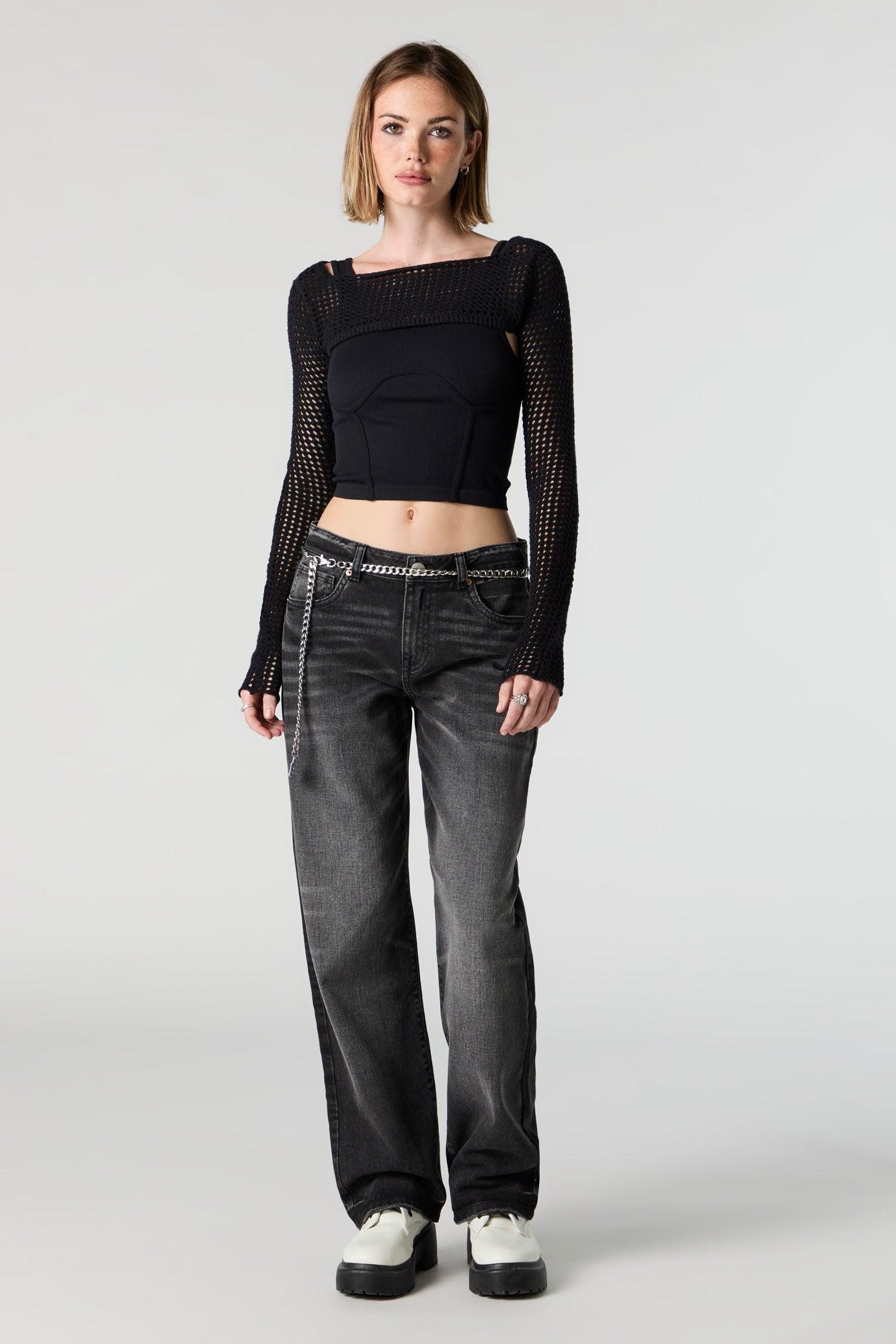 Open Knit Bolero Female Product Image