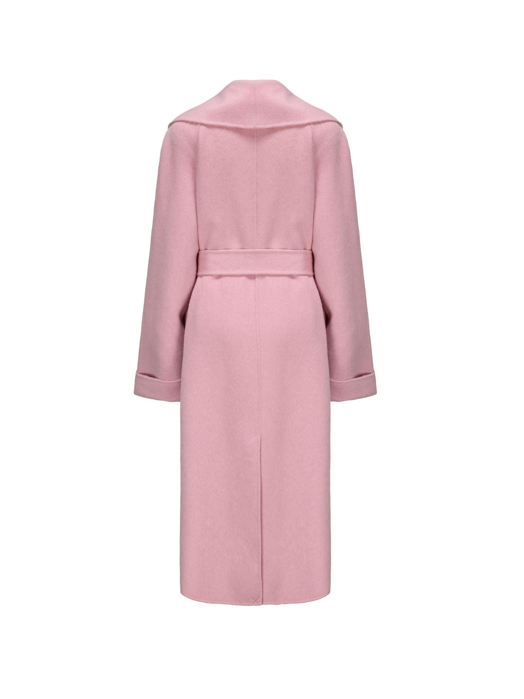 Emmeline Lapel Coat (Pink) (Final Sale) Product Image