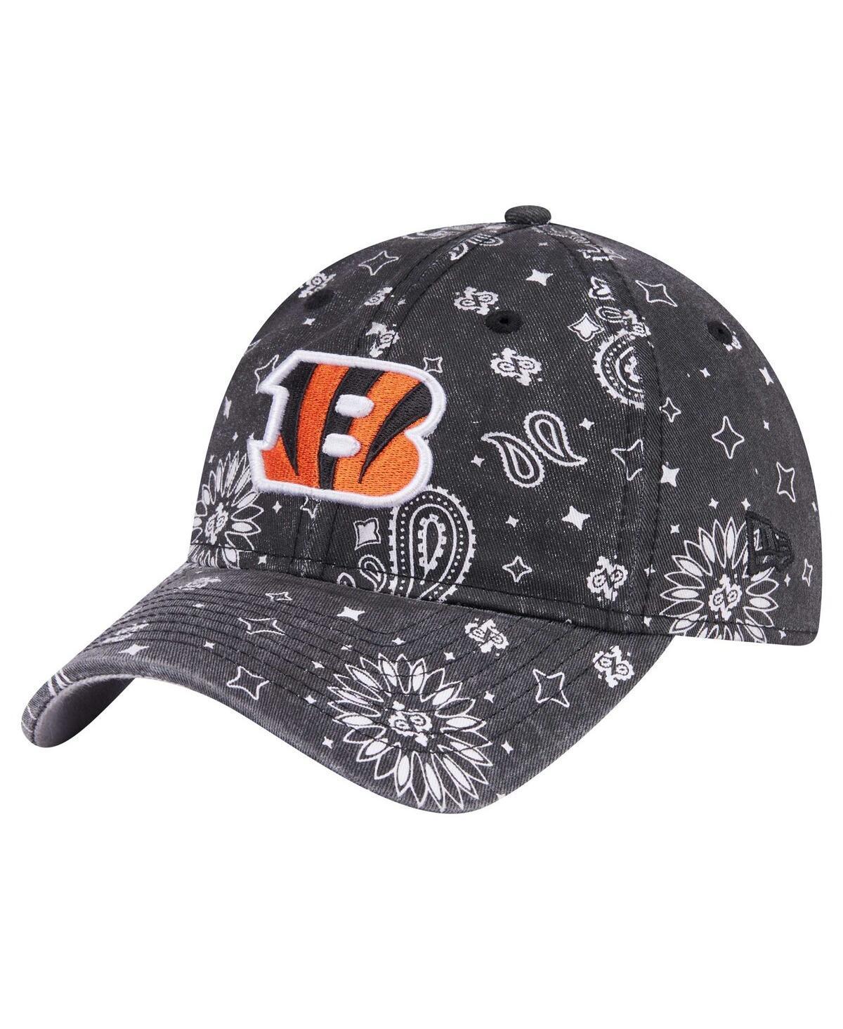 Womens New Era Cincinnati Bengals Paisley 9TWENTY Adjustable Hat Product Image