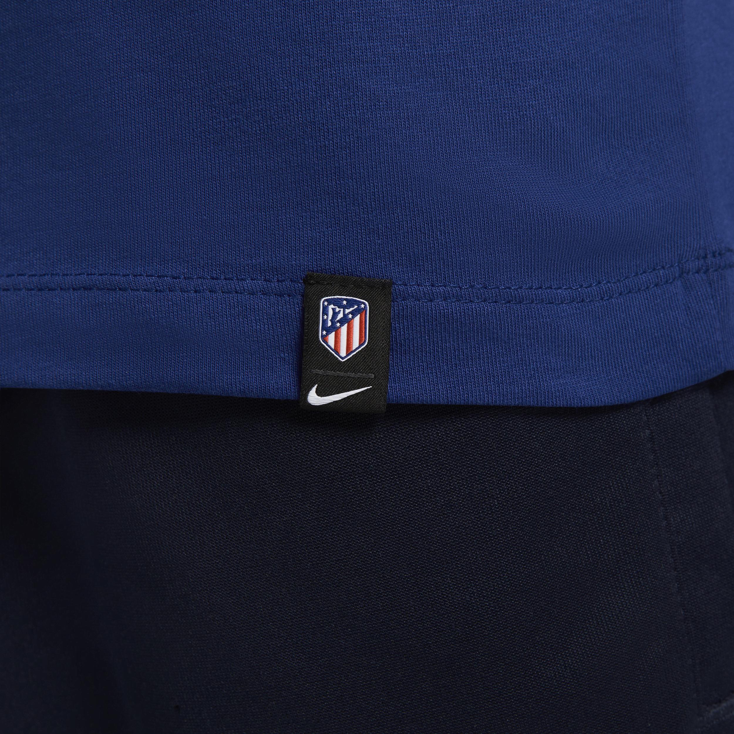 Mens Nike Navy Atletico de Madrid Swoosh T-shirt Product Image