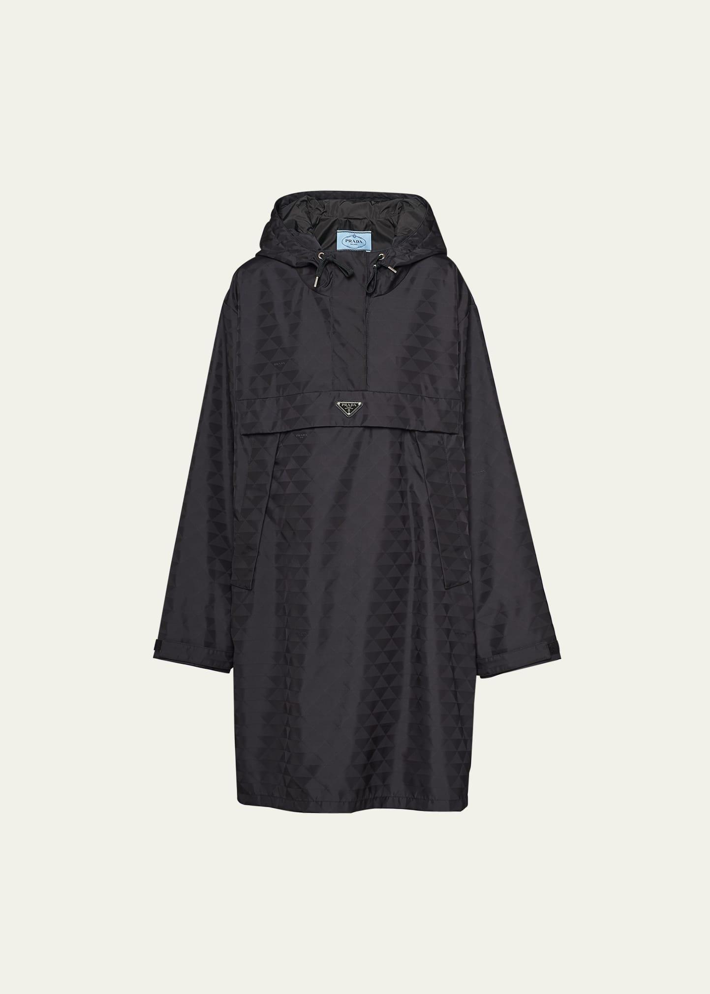 Printed Nylon Waterproof Pullover Windbreaker Product Image