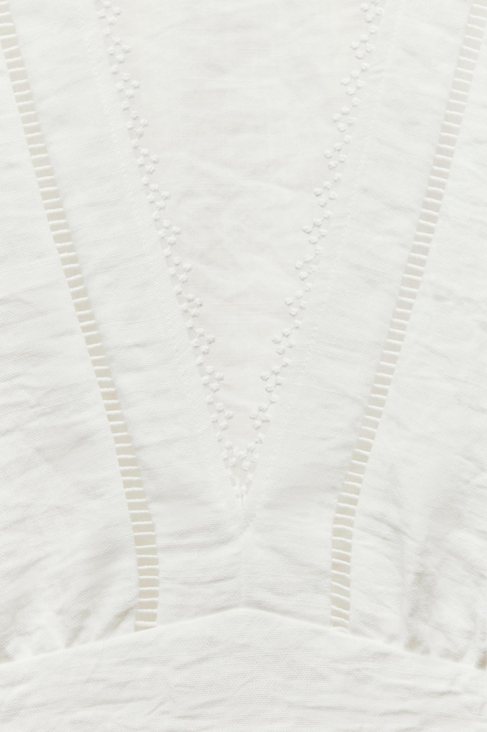 KIMONO TOP WITH LACE INSERTS Product Image
