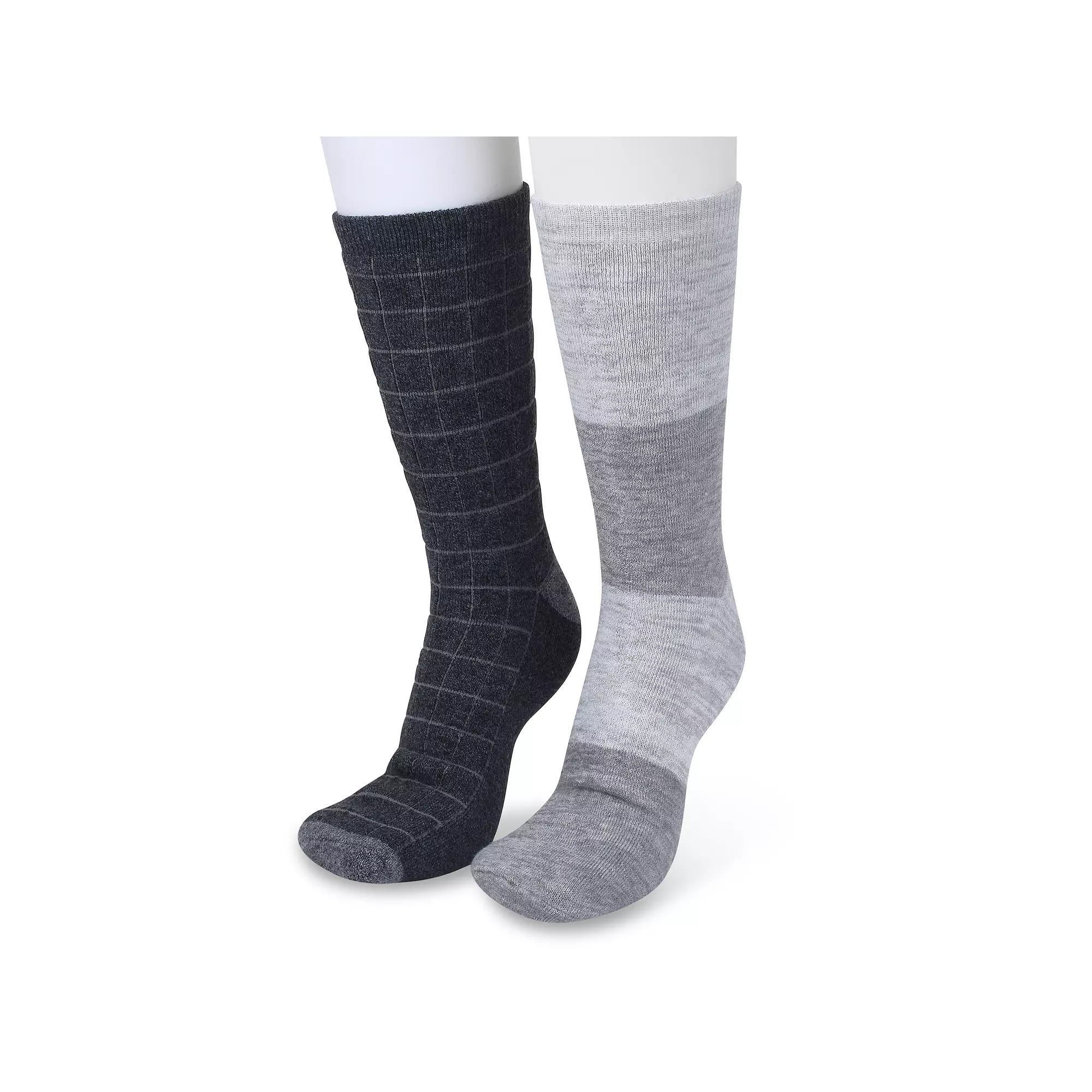 Women's GaaHuu 2 Pack Cushioned Thermal Socks, Size: 9-11, Natural Reindeer Product Image