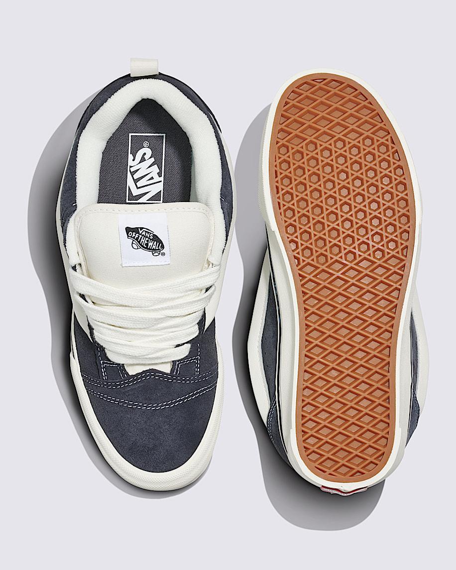 Knu Skool Suede Shoe in Dark Grey| Vans US Product Image