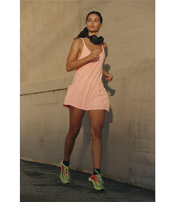 FP Movement Hot Shot V-Neck Sleeveless Patch Pocket Mini Dress Product Image