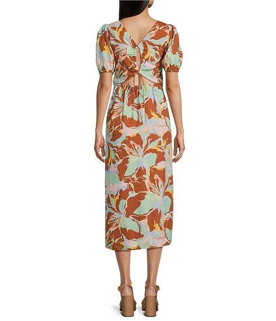 GB Floral Print Midi Dress Product Image