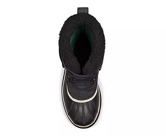 Sorel Mens Caribou Waterproof Nubuck Leather Cold-Weather Boots Product Image