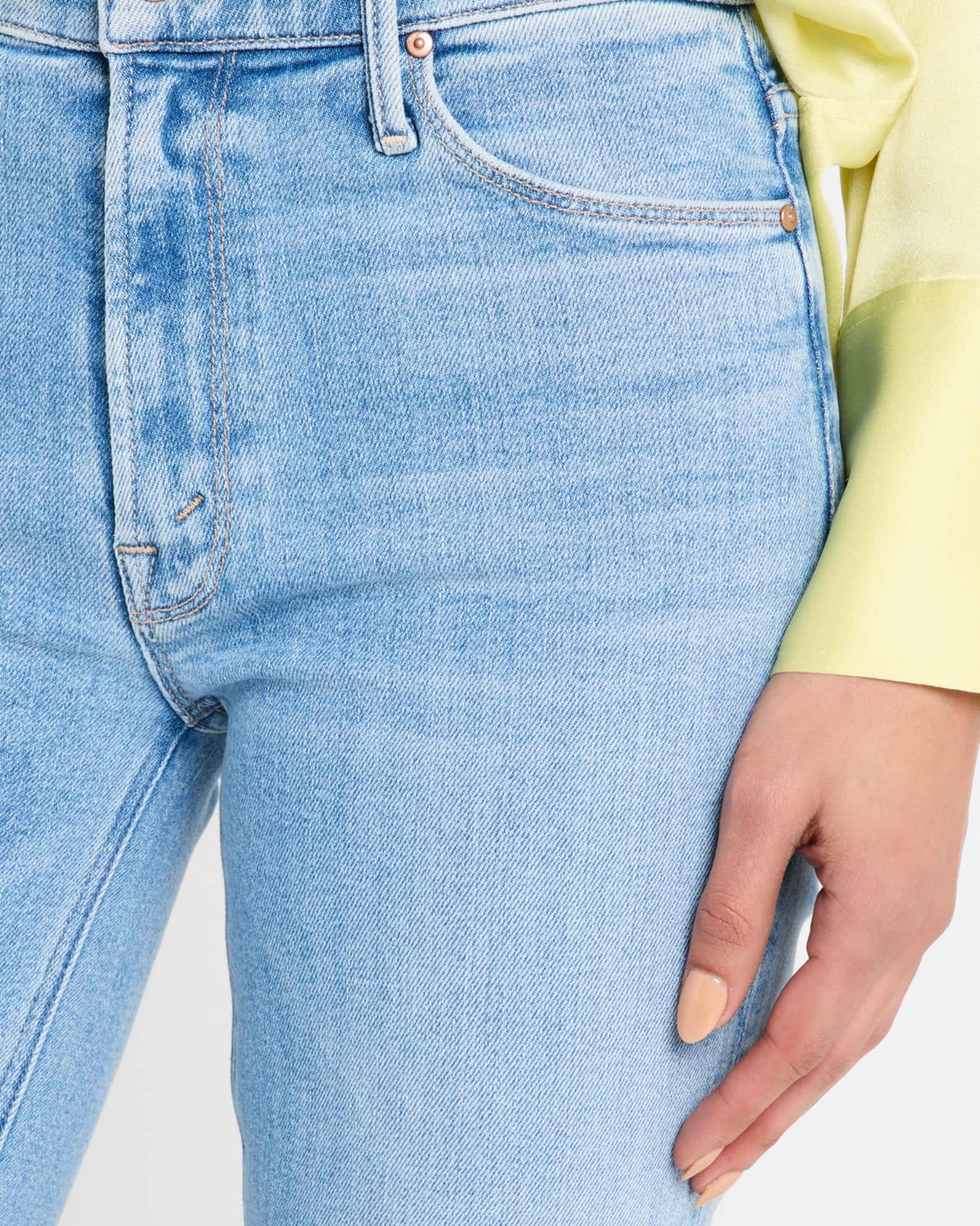 The Mid-Rise Dazzler Ankle Fray Jeans Product Image