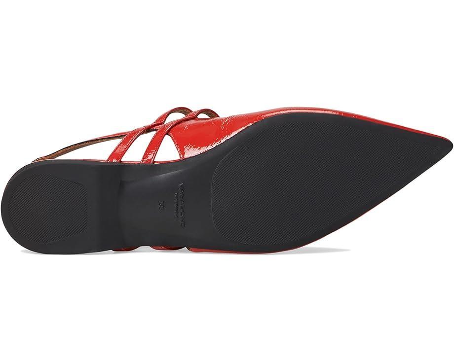 Hermine Leather Triple Maryjane Flat Product Image