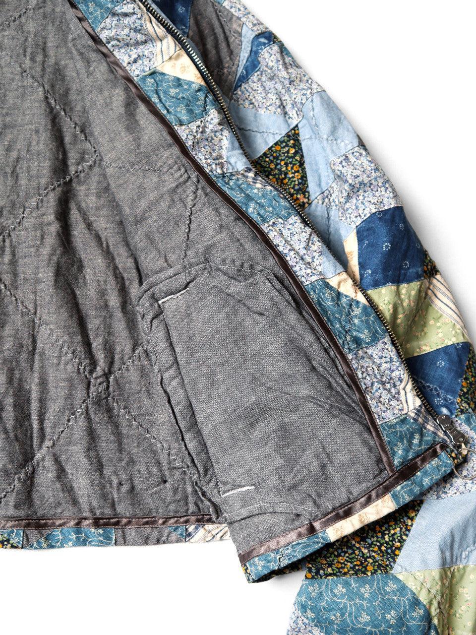 YABANE QUILT PATCHWORK DRIZZLER JKT Male Product Image