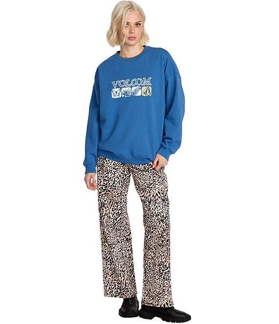 Volcom Stone Long Sleeve Brushed Fleece Sweatshirt Product Image