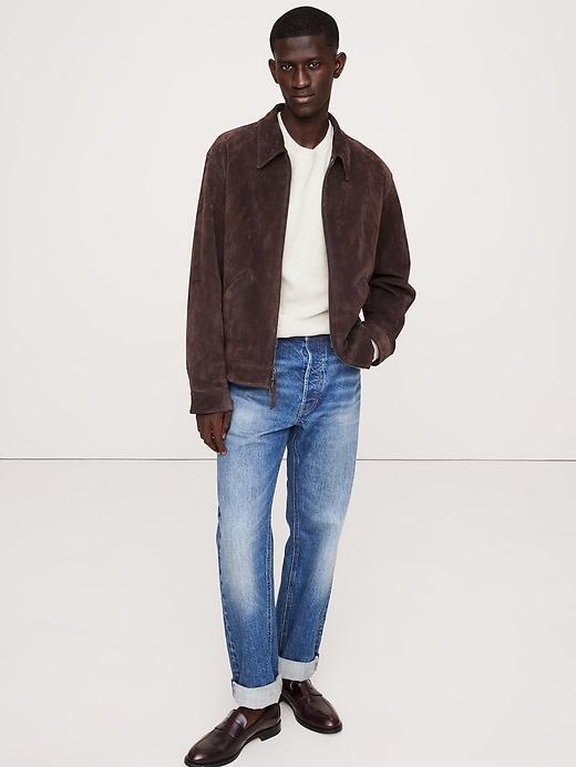 Slub Double-Knit Crew-Neck T-Shirt Product Image
