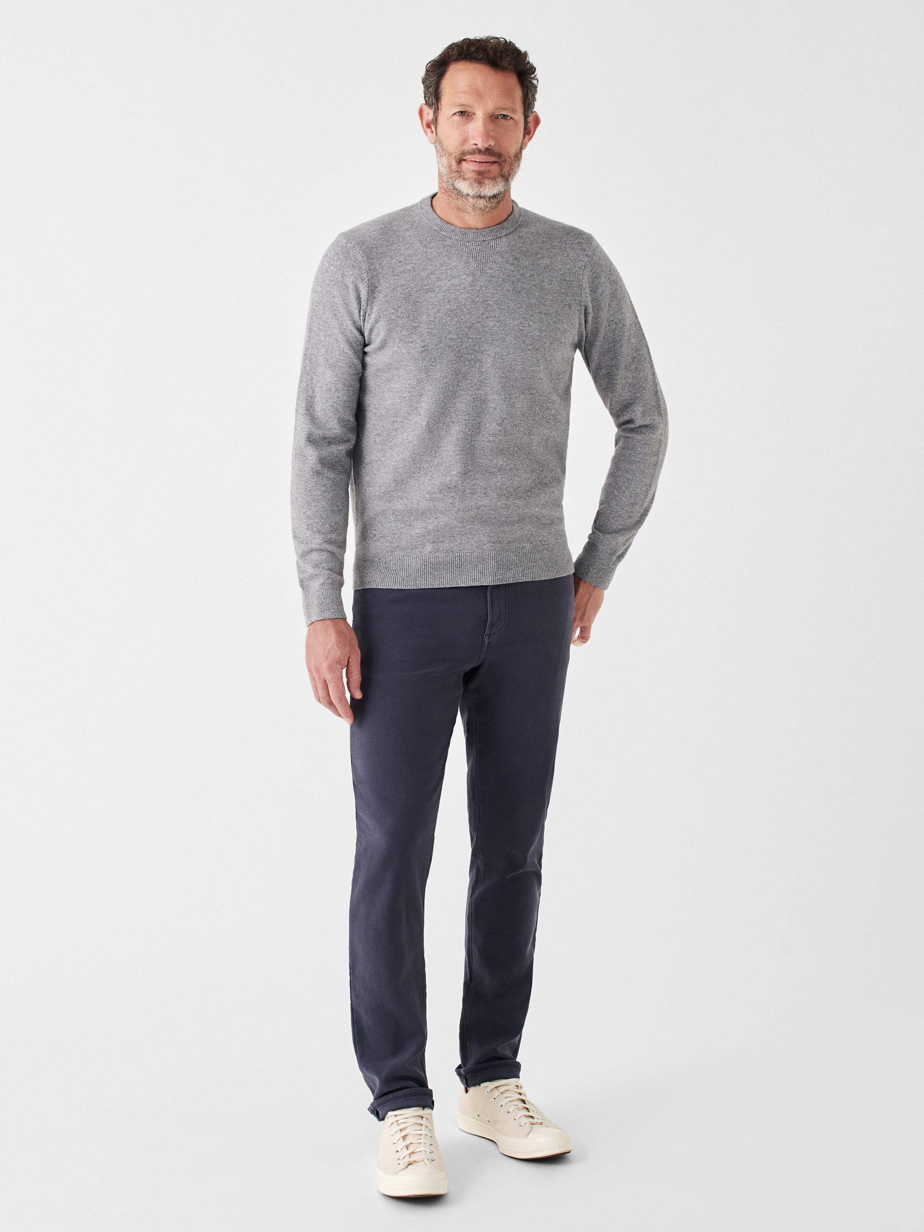 Mountain Crew Sweater - Light Grey Heather Male Product Image