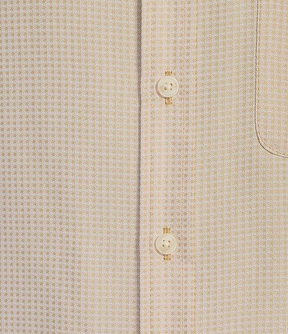 Roundtree & Yorke Big & Tall Short Sleeve Small Check Sport Shirt Product Image