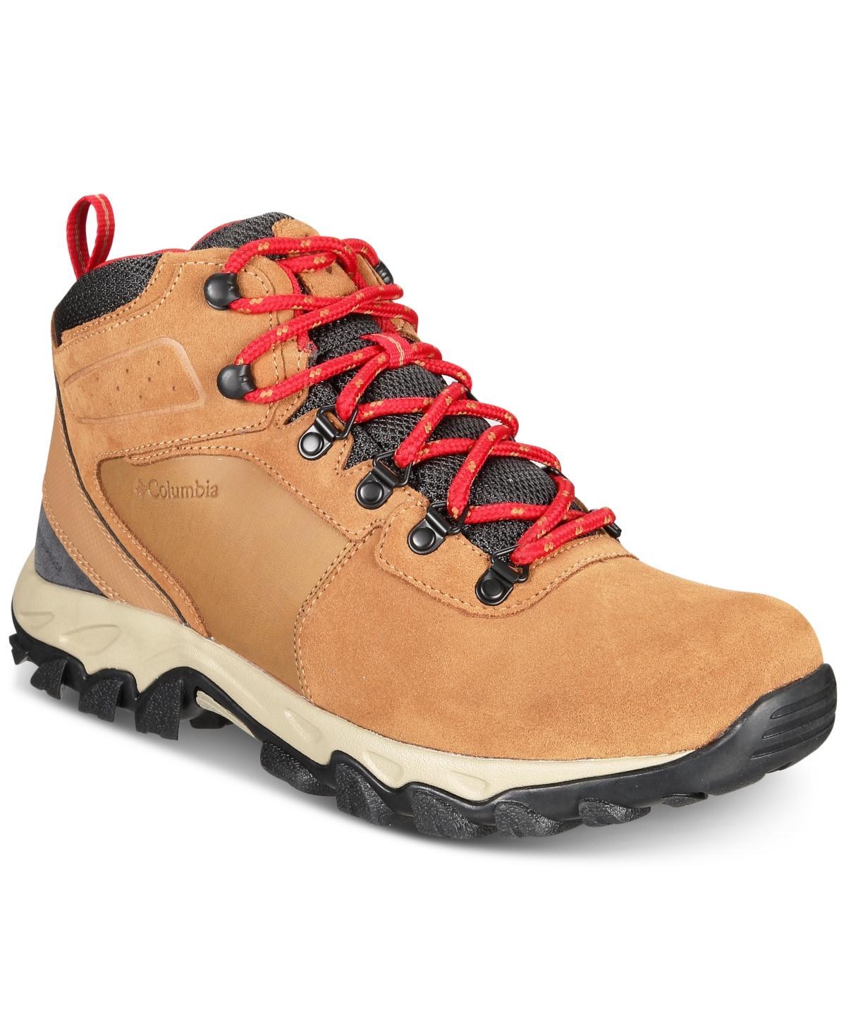 Columbia Newton Ridge Plus II Waterproof Black) Men's Waterproof Boots Product Image