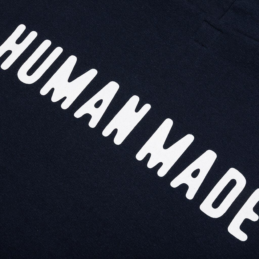Classic Zip-Up Hoodie - Navy Male Product Image