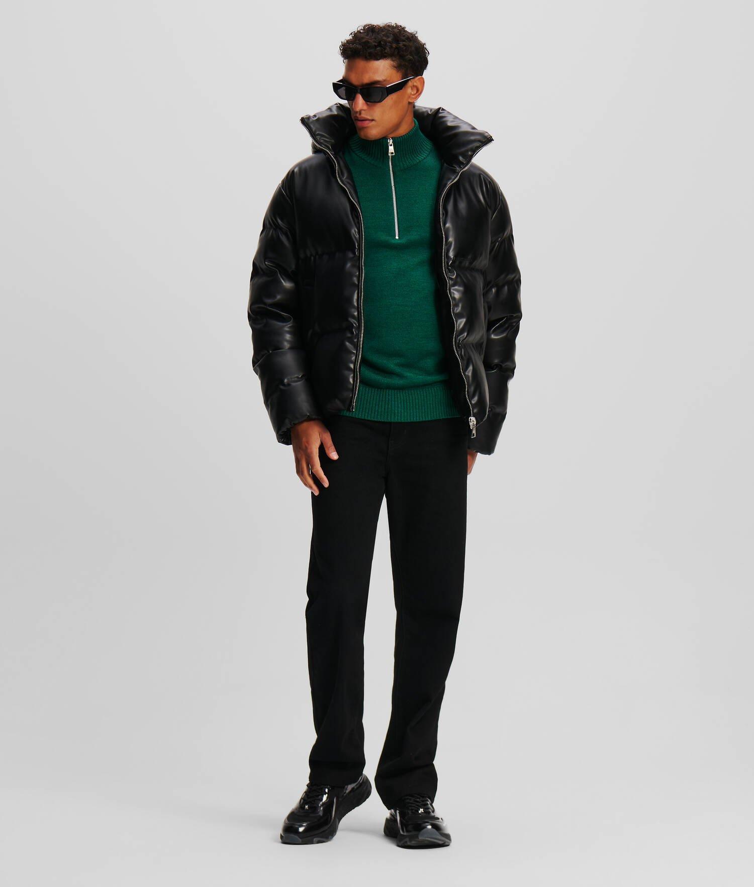 Mens Water Repellent Jacket with Double B Monogram Product Image