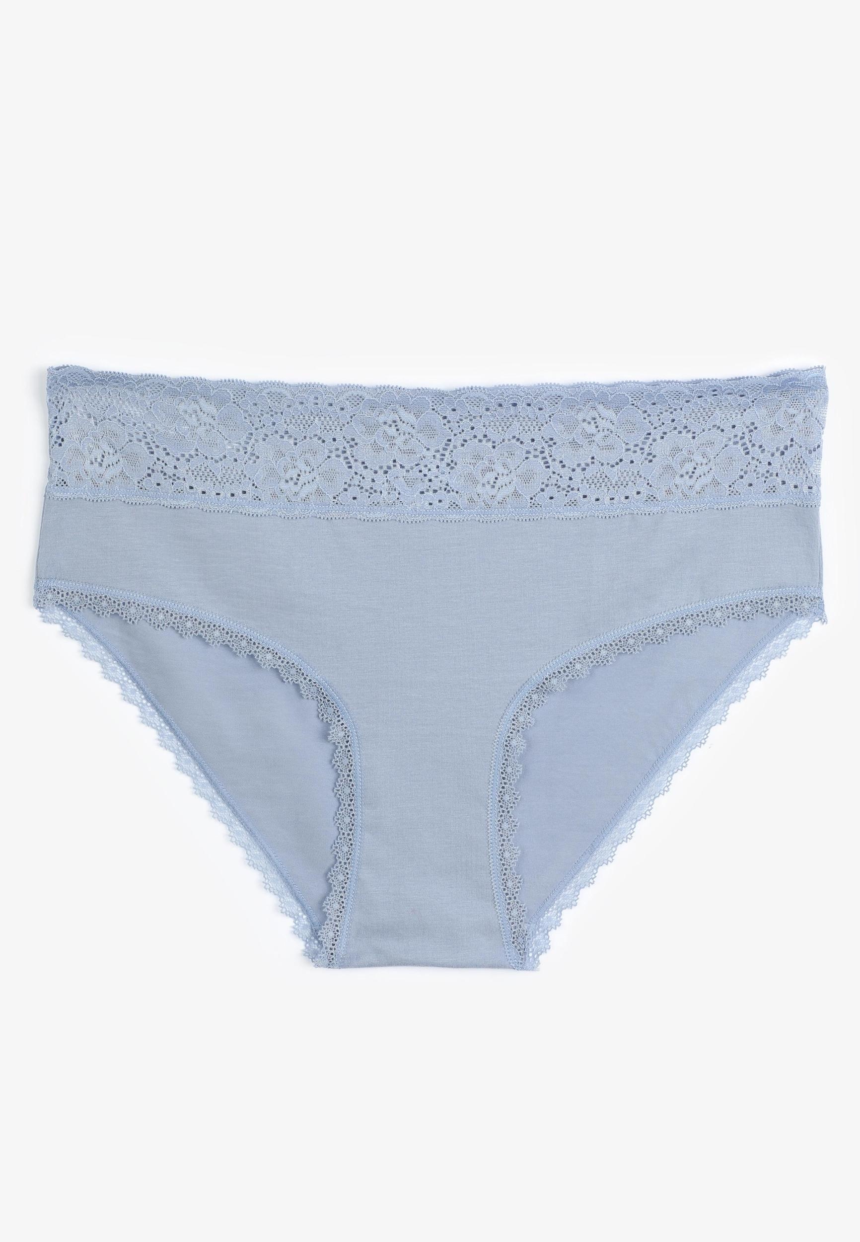 Maurices Womens Simply Comfy Cotton Hipster Panty Green Size X Large Product Image