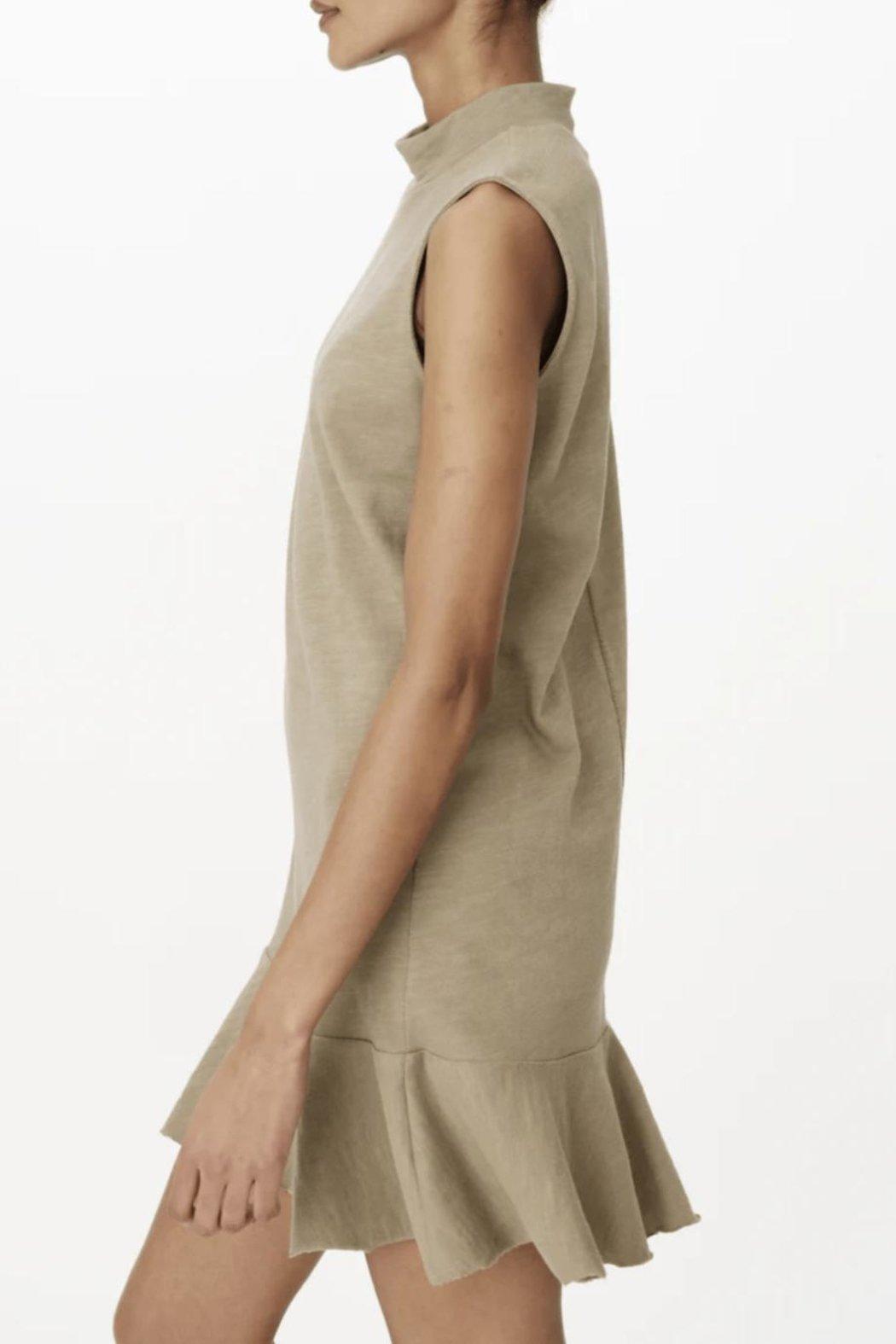 Slub Jersey Mini-Dress Product Image