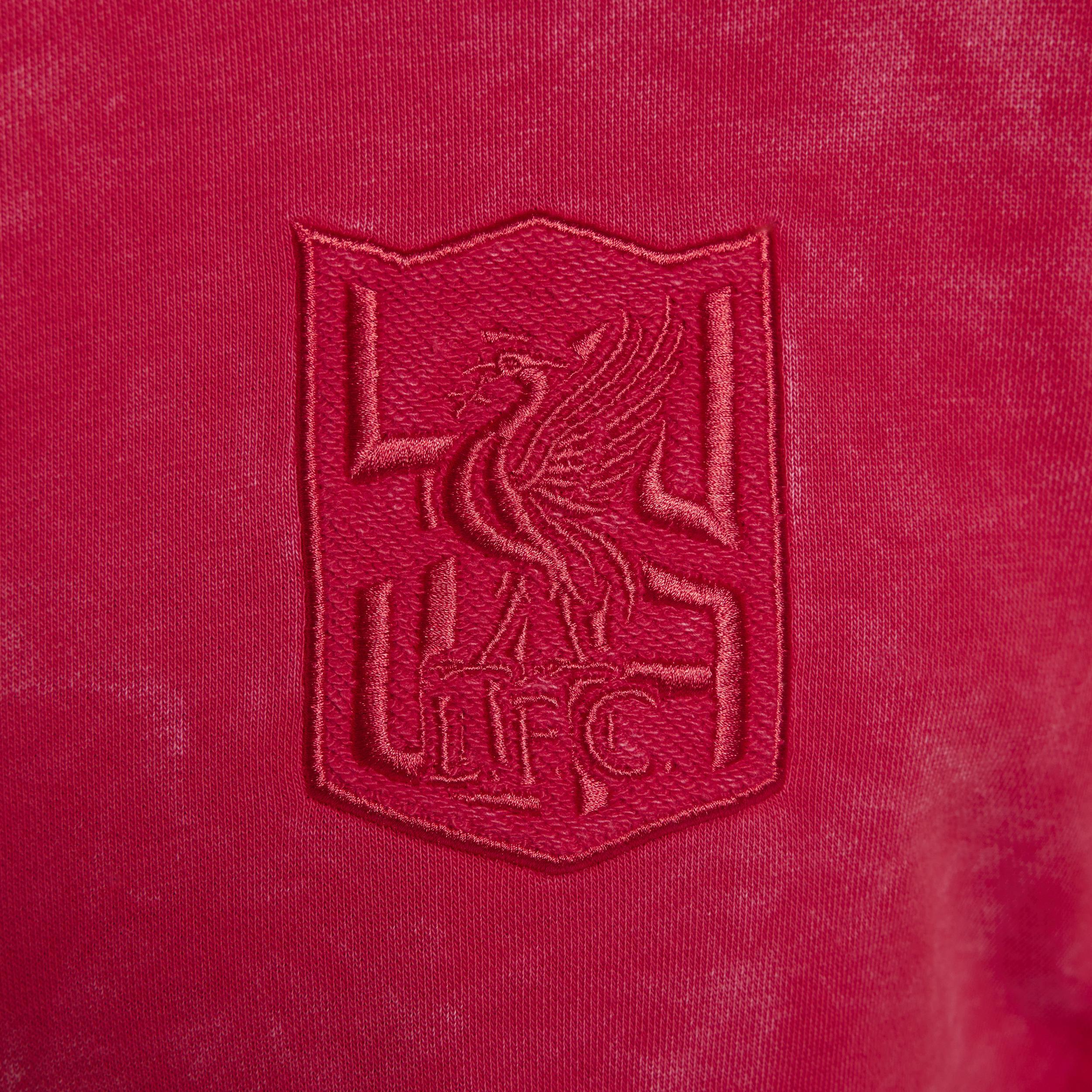 Mens Nike Red Liverpool Third Club Full-Zip Hoodie Product Image