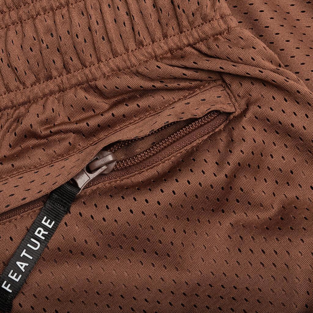 West Mesh Shorts - Orange Male Product Image