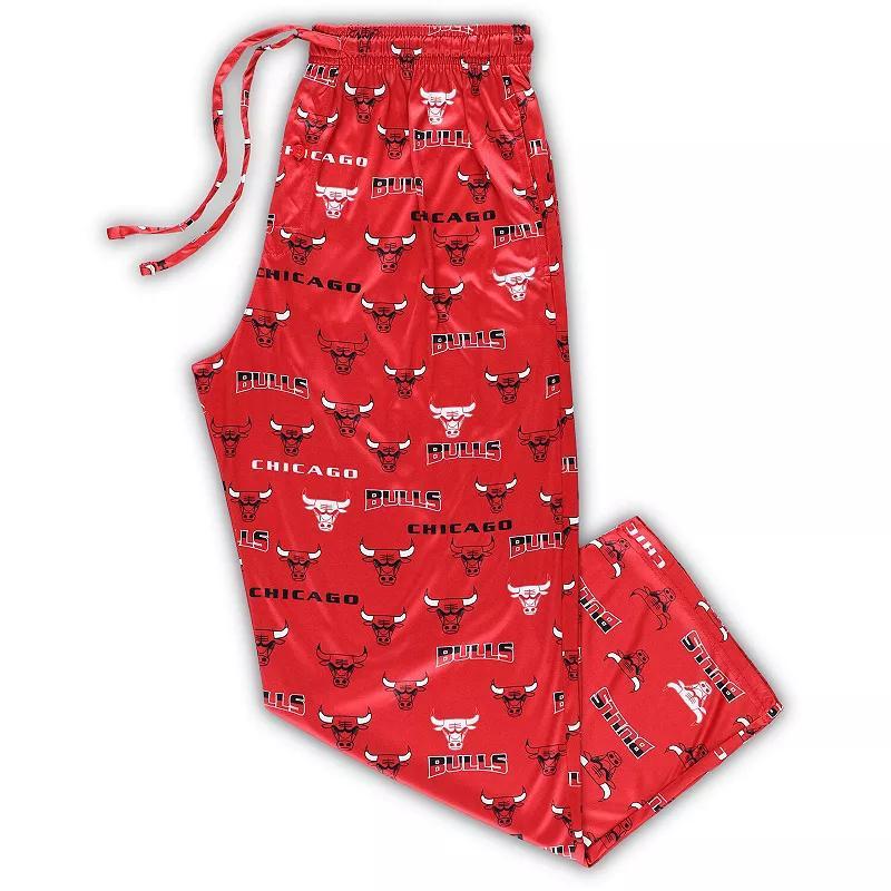 Men's Concepts Sport Red Chicago Bulls Big & Tall Breakthrough Sleep Pants, Size: 4XB Product Image