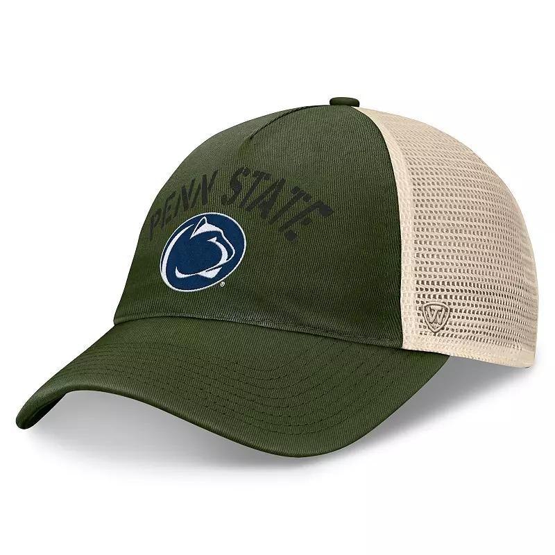 Men's Top of the World Hunter Green Penn State Nittany Lions OHT Military Appreciation Glory Trucker Adjustable Hat, Team Product Image