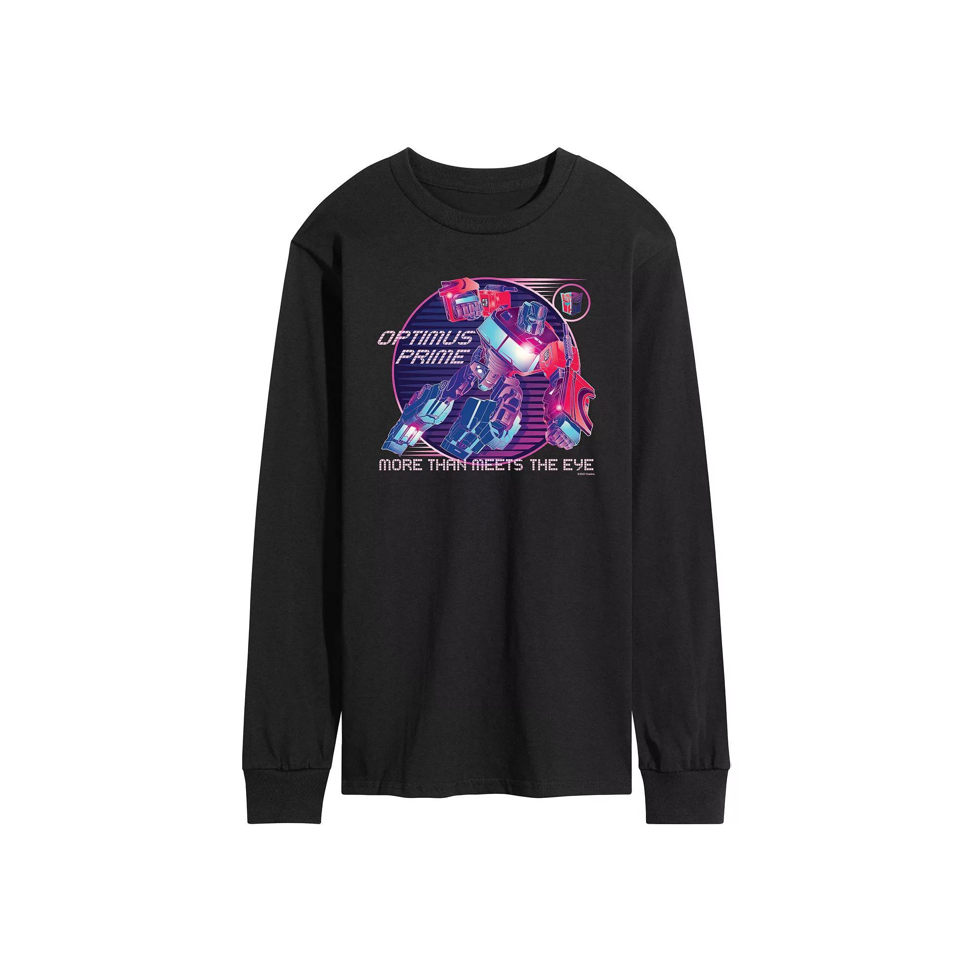 Mens Jurassic World Triceratops Long Sleeve Blue Product Image