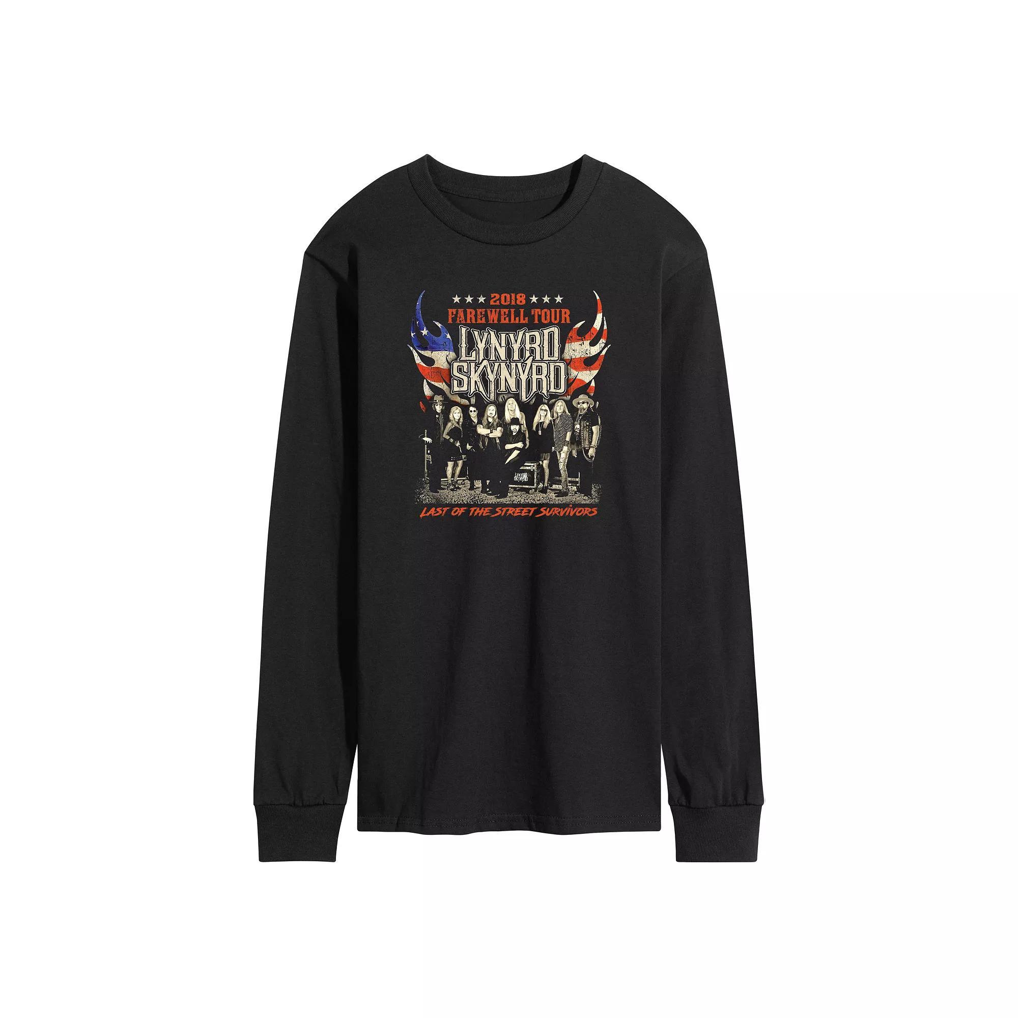 Mens Lynyrd Skynyrd Farewell Tour 18 Long Sleeve Graphic Tee Product Image