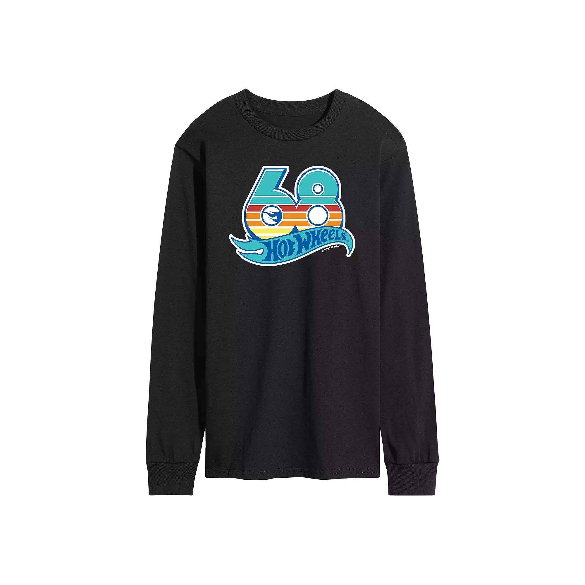 Mens Wonka Logo And Candy Long Sleeve Graphic Tee Product Image
