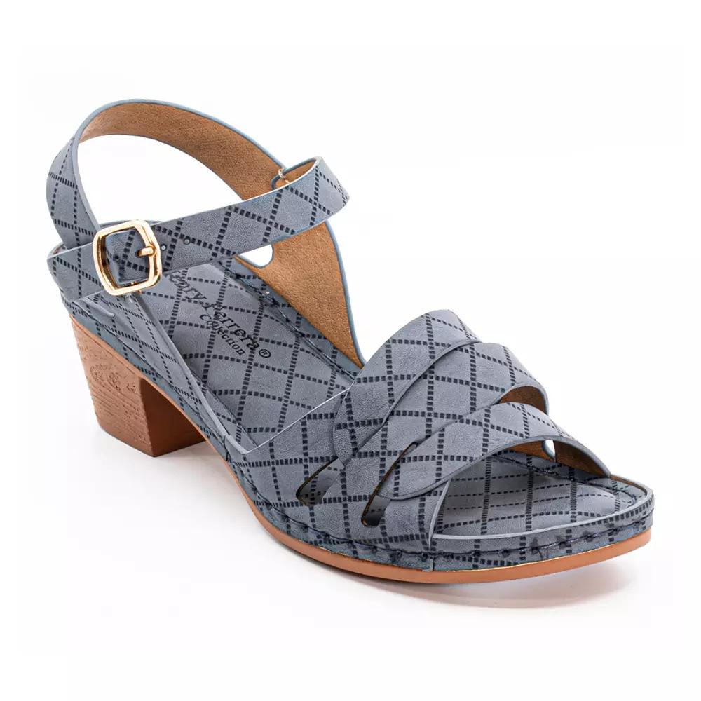 Henry Ferrera Costa Rica-1 Women's Sandals, Size: 9, Blue Product Image