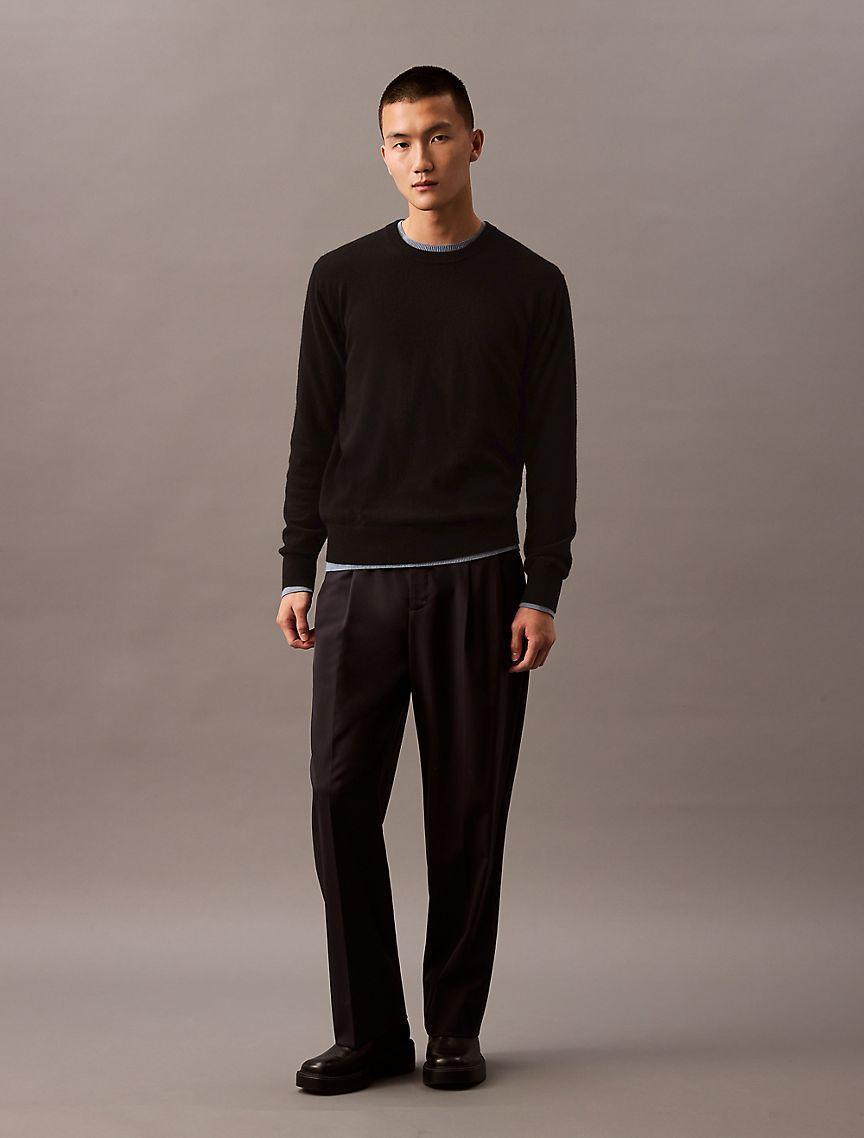 Classic Cashmere Crewneck Sweater Product Image
