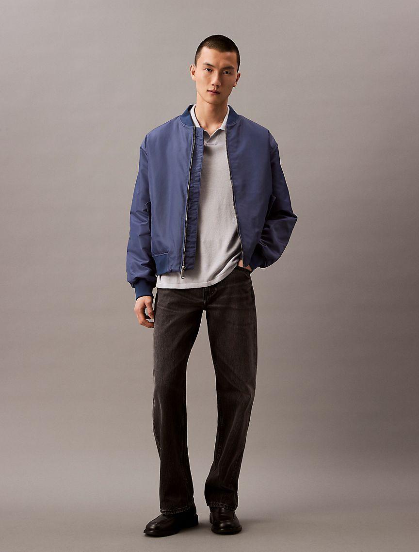 Linen Blend Polo Shirt Product Image
