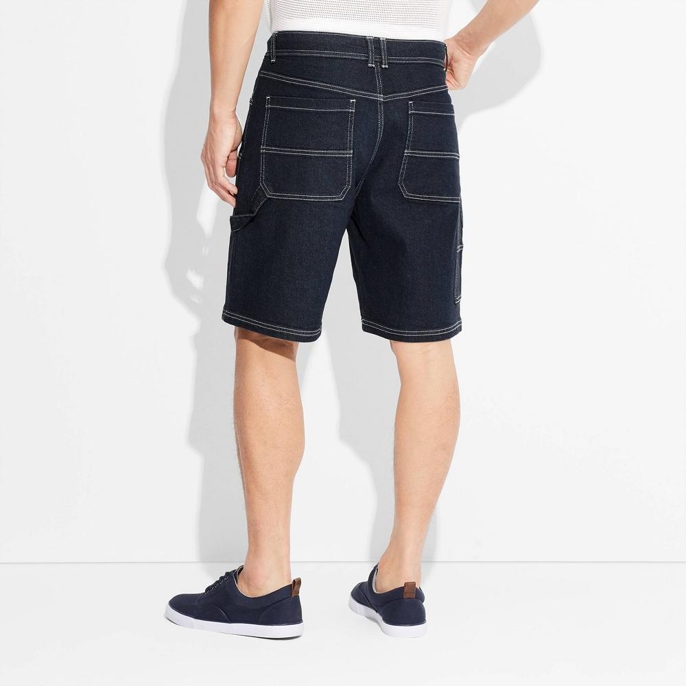 Mens 10 Jean Shorts - Original Use Medium Wash 33 Product Image