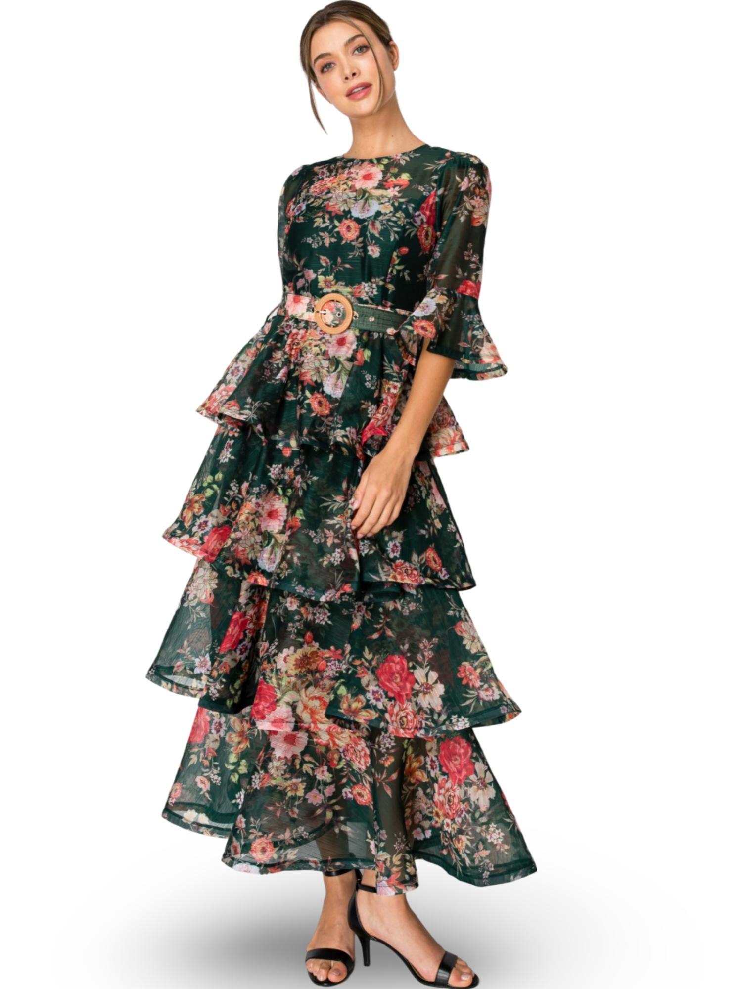 INA Petal Tier Dress Product Image