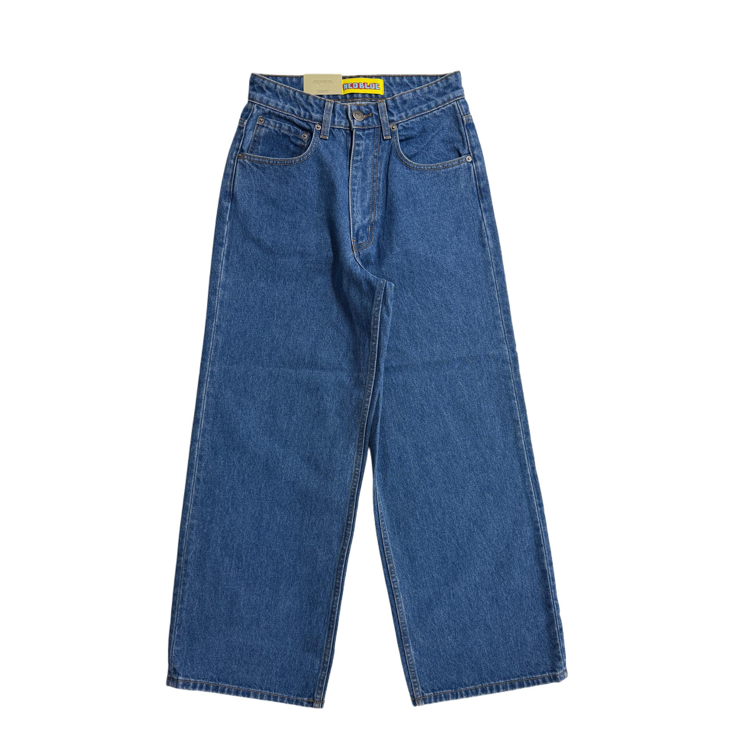 Neo Blue SUPER Baggy Jeans Male Product Image