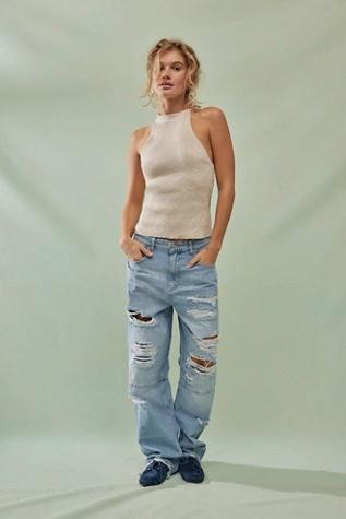CRVY Lesson Learned Straight-Leg Jeans Product Image
