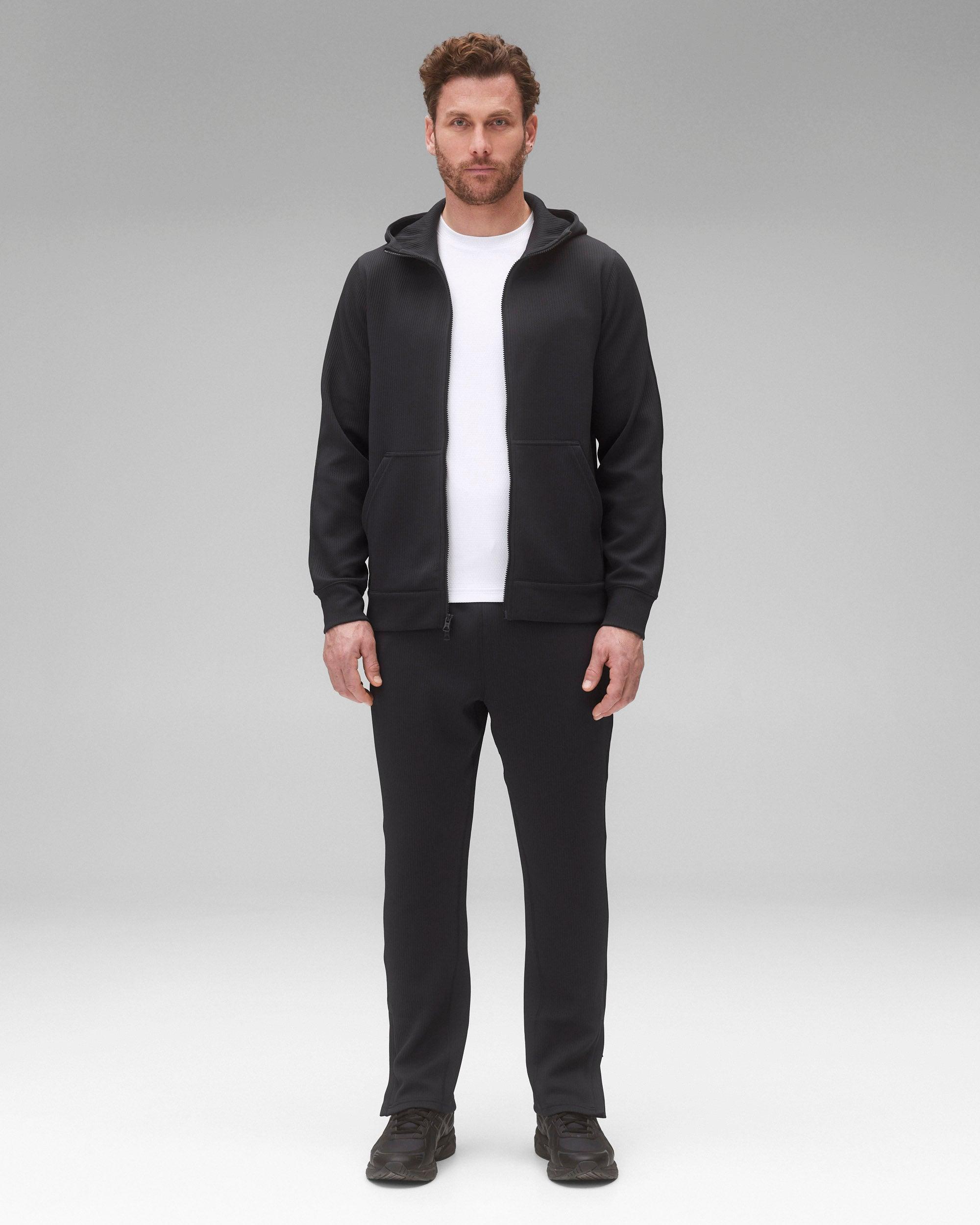 Double Knit Rally Slim Zip Hoodie Male Product Image