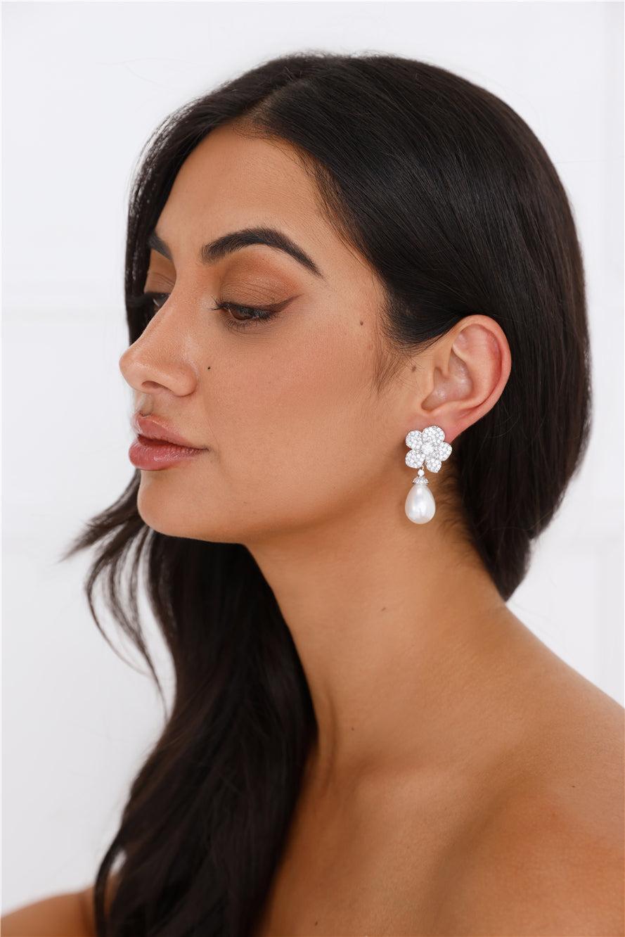 925 Silver Luxury Lover Earrings Silver Product Image